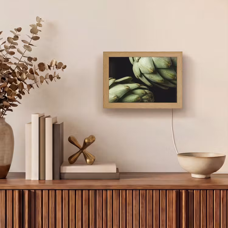 Lightbox - Wandlamp - Artisjok - Groen - Eten — 4