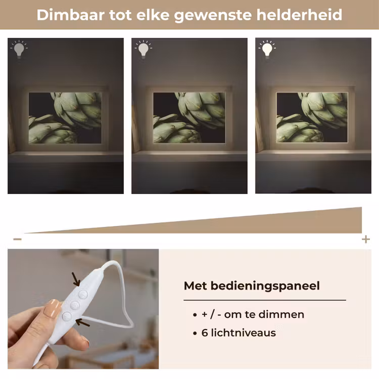 Lightbox - Wandlamp - Artisjok - Groen - Eten — 8