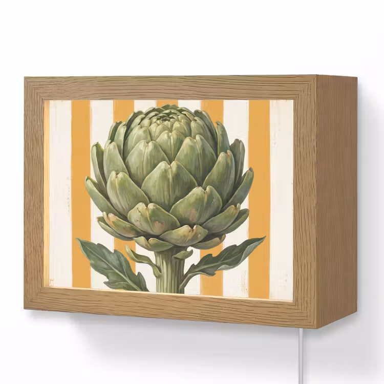 Lightbox - Wandlamp - Artisjok - Modern - Groente — 1