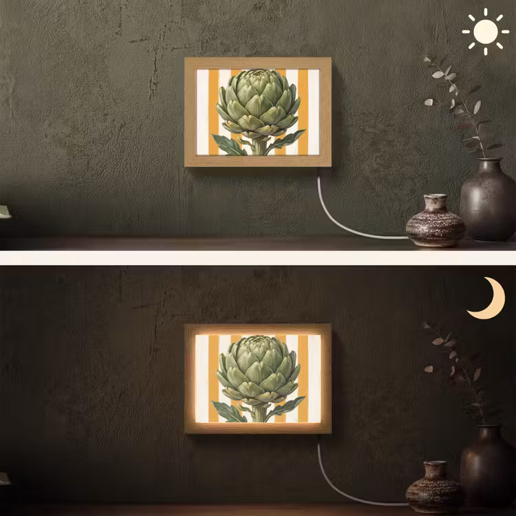 Lightbox - Wandlamp - Artisjok - Modern - Groente — 3