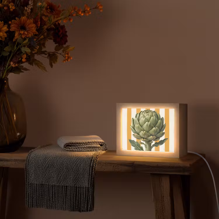 Lightbox - Wandlamp - Artisjok - Modern - Groente — 5