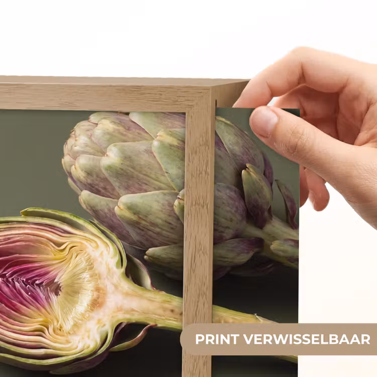 Lightbox - Wandlamp - Artisjok - Paars - Voedsel — 6