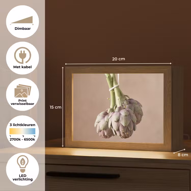 Lightbox - Wandlamp - Artisjokken - Hangend - Groenten — 9