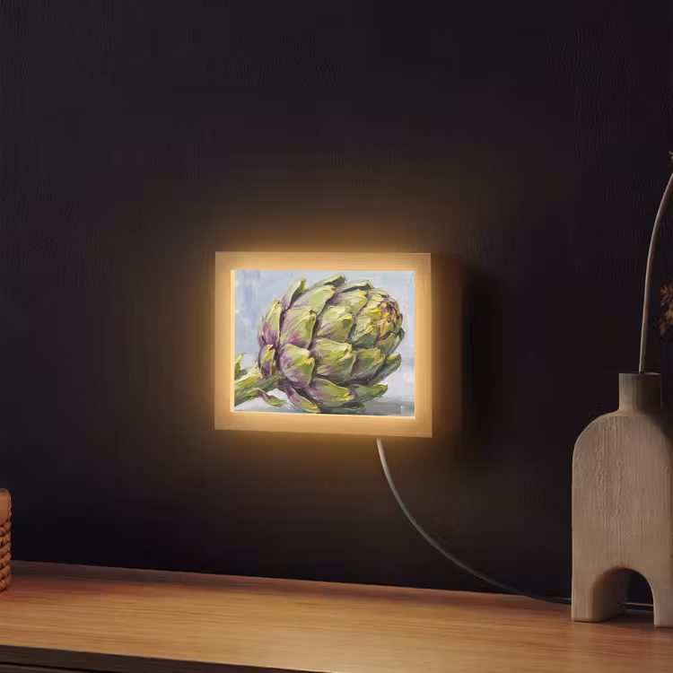 Lightbox - Wandlamp - Eten - Artisjok - Modern — 2