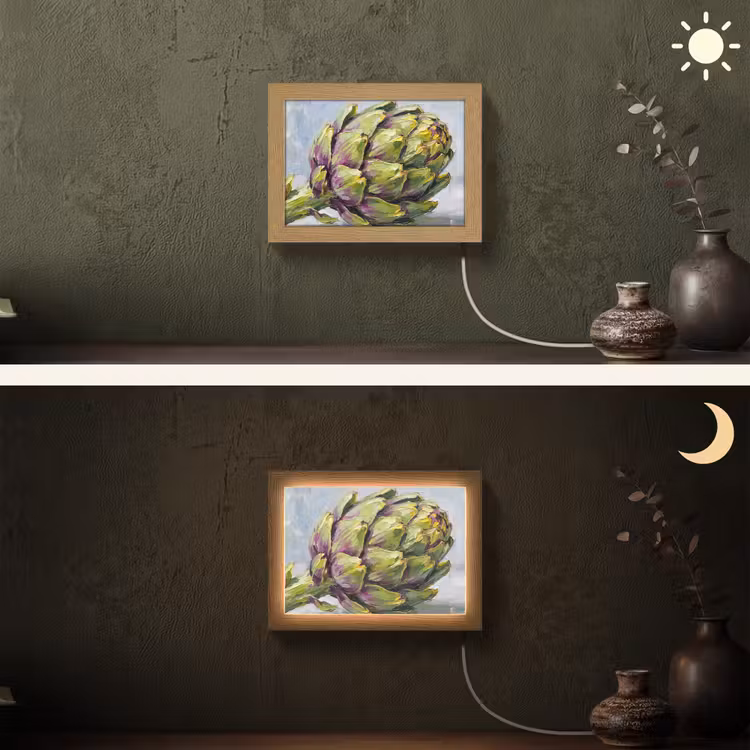 Lightbox - Wandlamp - Eten - Artisjok - Modern — 3