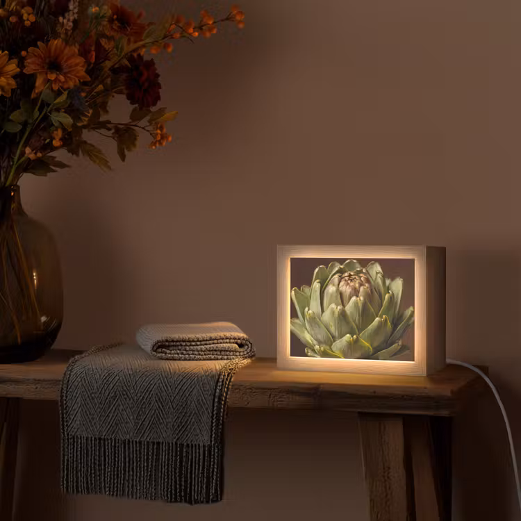 Lightbox - Wandlamp - Groente - Artisjok - Groen — 5