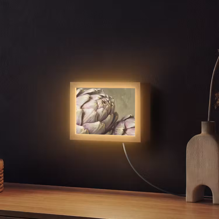 Lightbox - Wandlamp - Groente - Stilleven - Schilderij — 2