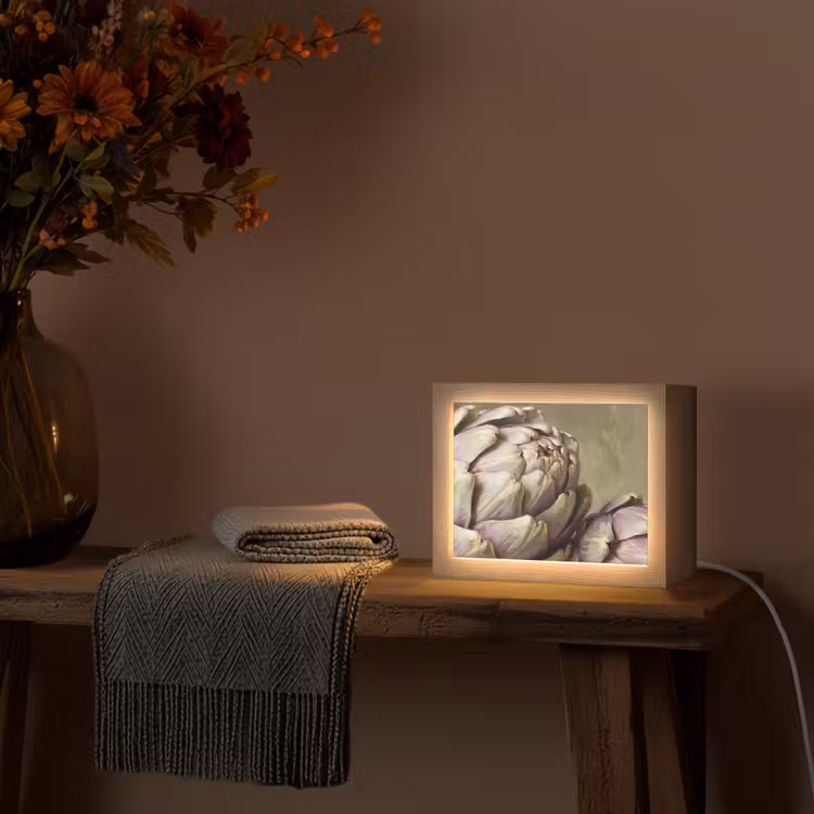 Lightbox - Wandlamp - Groente - Stilleven - Schilderij — 5