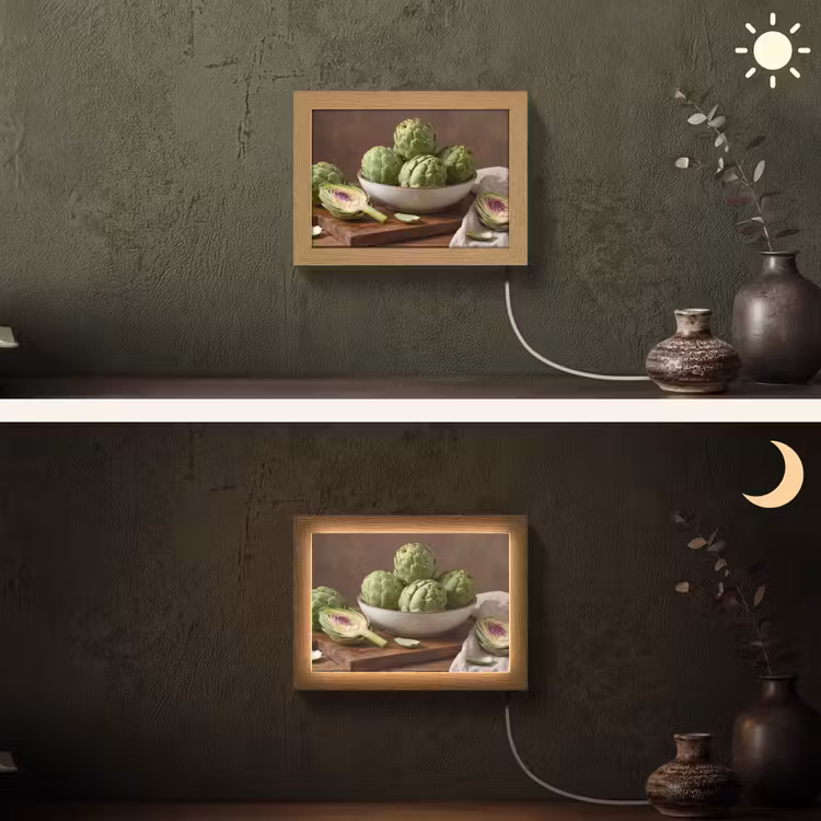 Lightbox - Wandlamp - Groenten - Artisjok - Keuken — 3