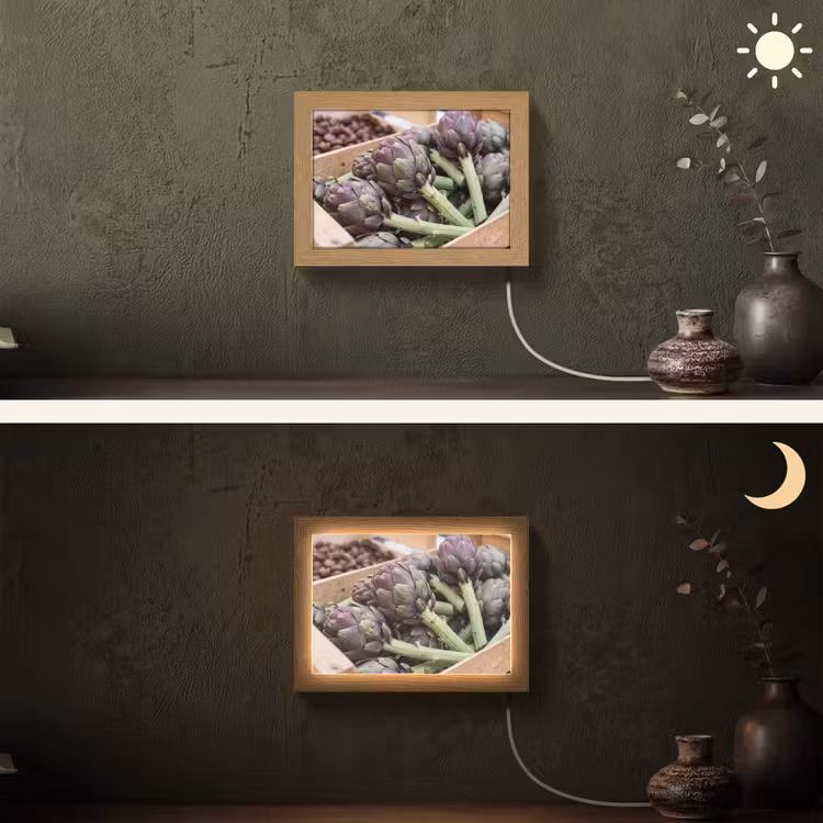 Lightbox - Wandlamp - Groenten - Markt - Vers — 3