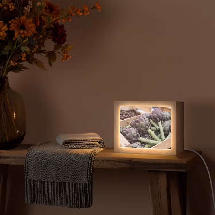 Lightbox - Wandlamp - Groenten - Markt - Vers — 5