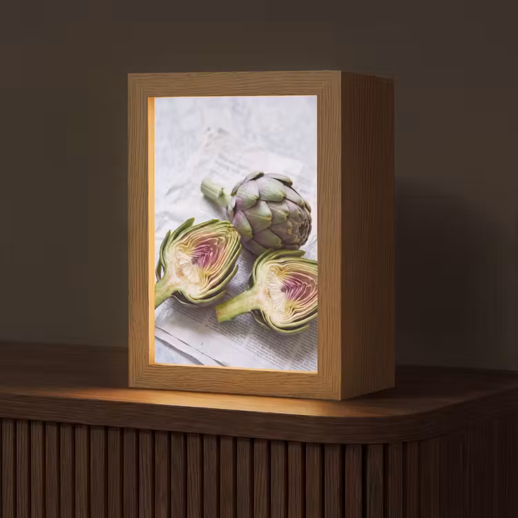 Tafellamp - Artisjok - Doorgesneden - Eten — 1
