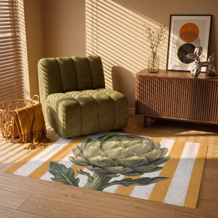 Vloerkleed - Artisjok - Modern - Groente — 2