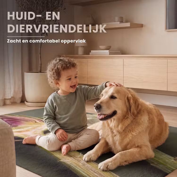 Vloerkleed - Artisjok - Paars - Voedsel — 6