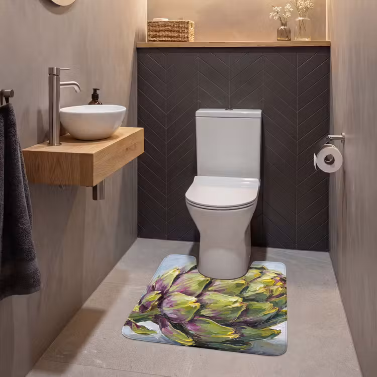 Wc Mat - Eten - Artisjok - Modern — 2