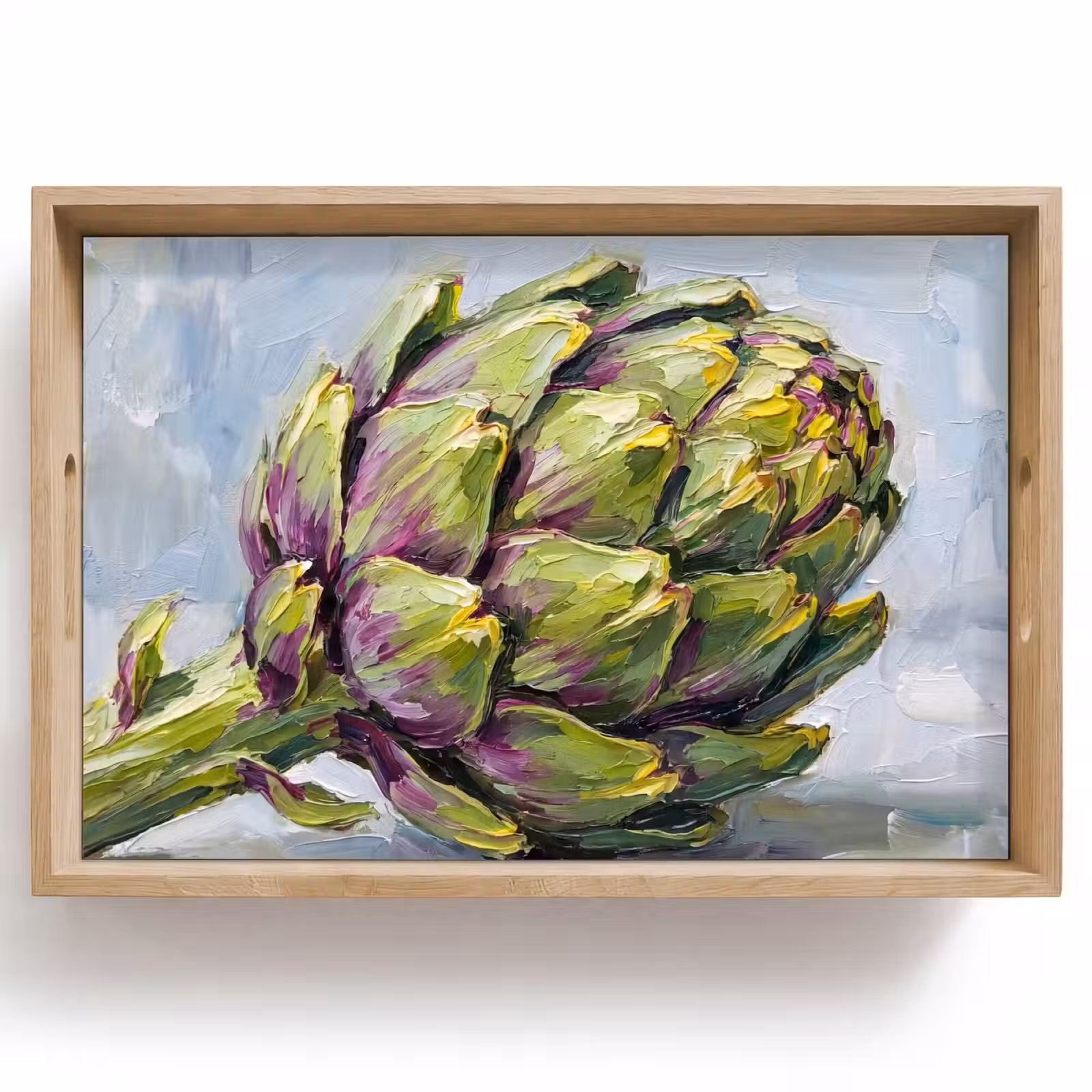 Dienblad - Eten - Artisjok - Modern — 1
