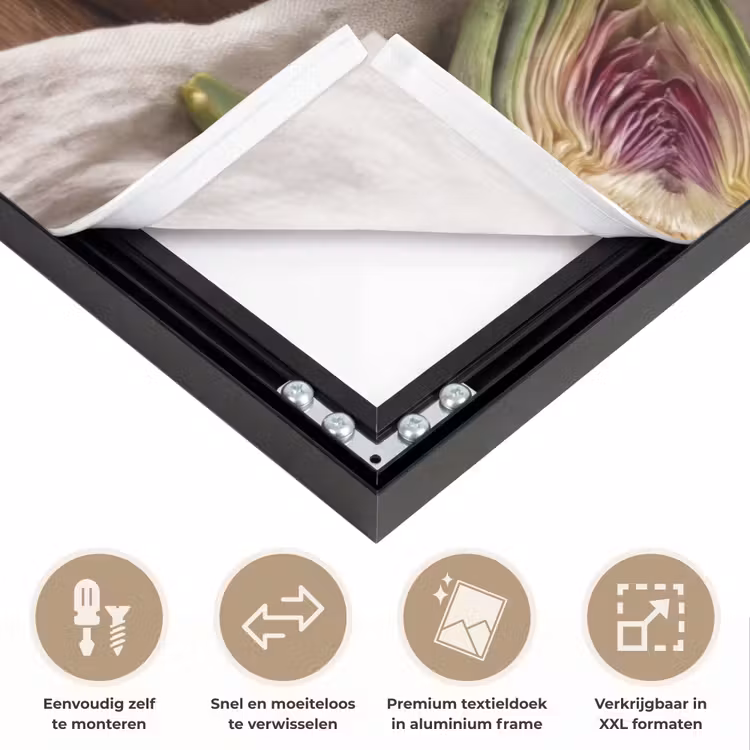 Art Frame - Groenten - Artisjok - Keuken — 4