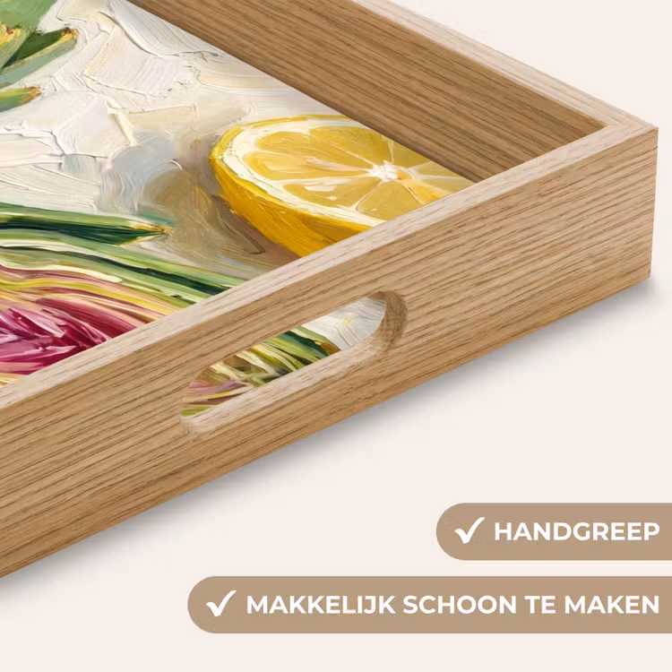 Dienblad - Artisjok - Citroen - Eten — 5