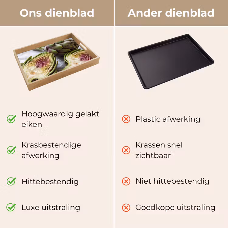 Dienblad - Artisjok - Doorgesneden - Eten — 3