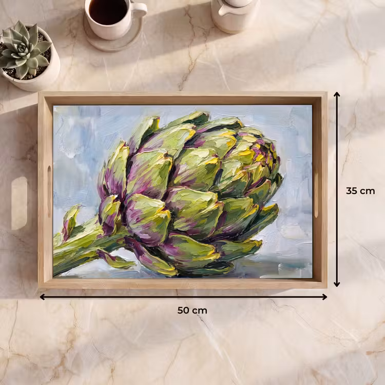 Dienblad - Eten - Artisjok - Modern — 9