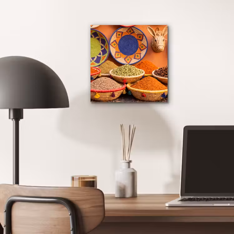 Aluminium schilderij - Eten - Kleurrijk - Cultuur — 6
