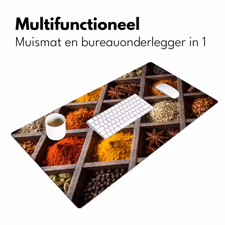 Bureau onderlegger - Kruiden - Houten - Eten — 7