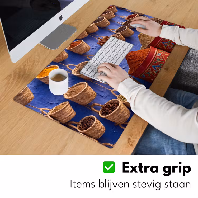 Bureau onderlegger - Kruiden - Manden - Markt — 6