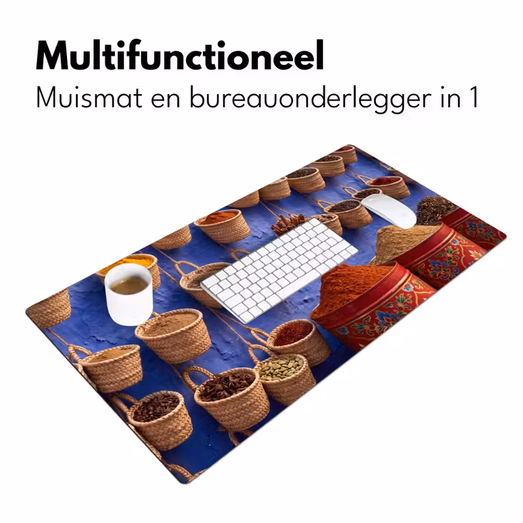 Bureau onderlegger - Kruiden - Manden - Markt — 7