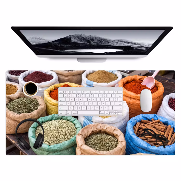 Bureau onderlegger - Kruiden - Zakken - Markt — 4