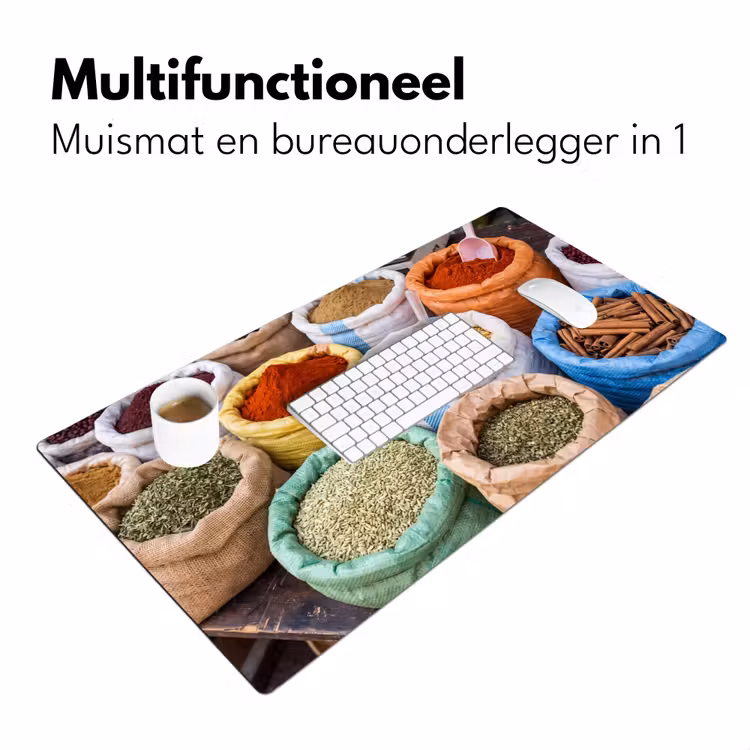 Bureau onderlegger - Kruiden - Zakken - Markt — 7