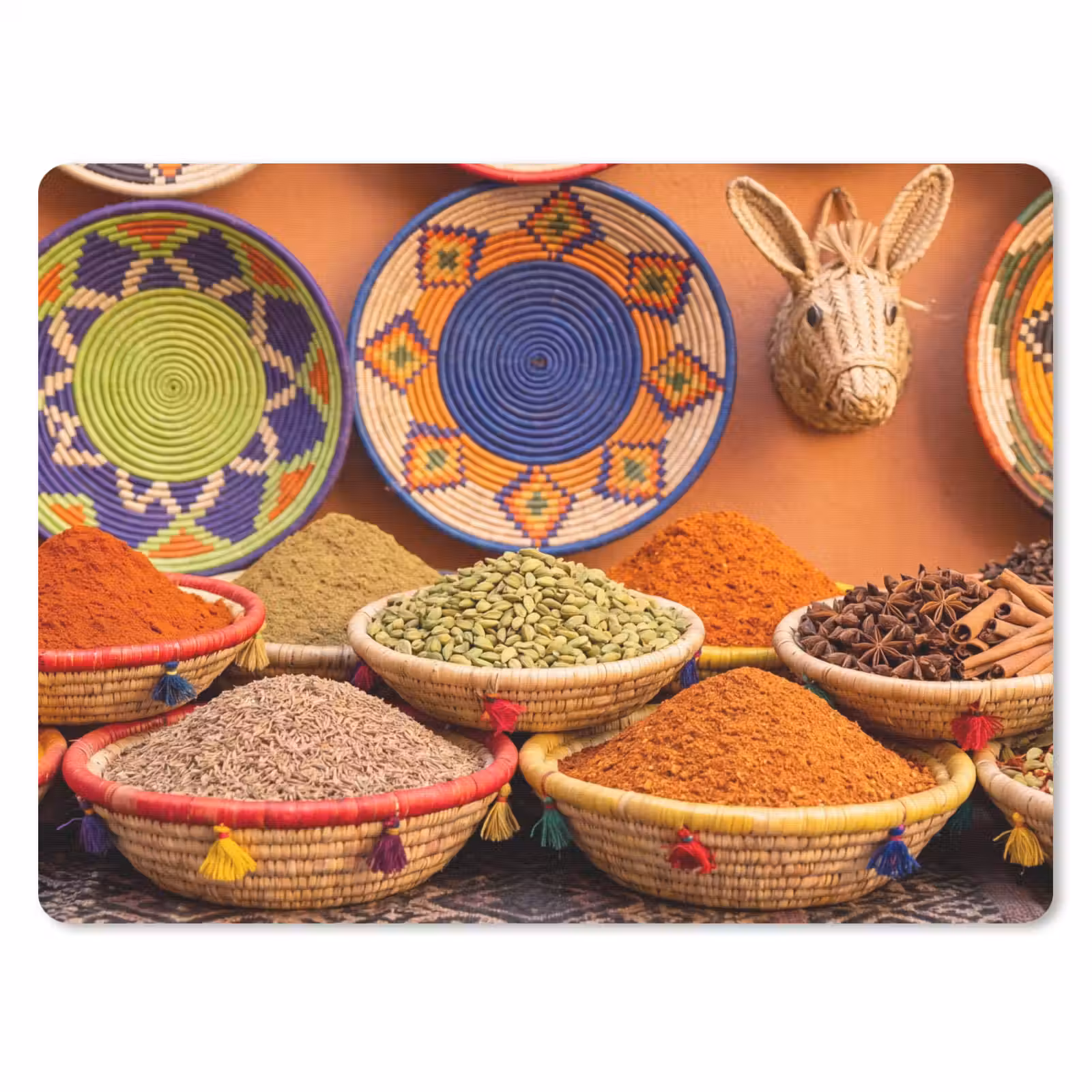 Muismat - Eten - Kleurrijk - Cultuur — 1