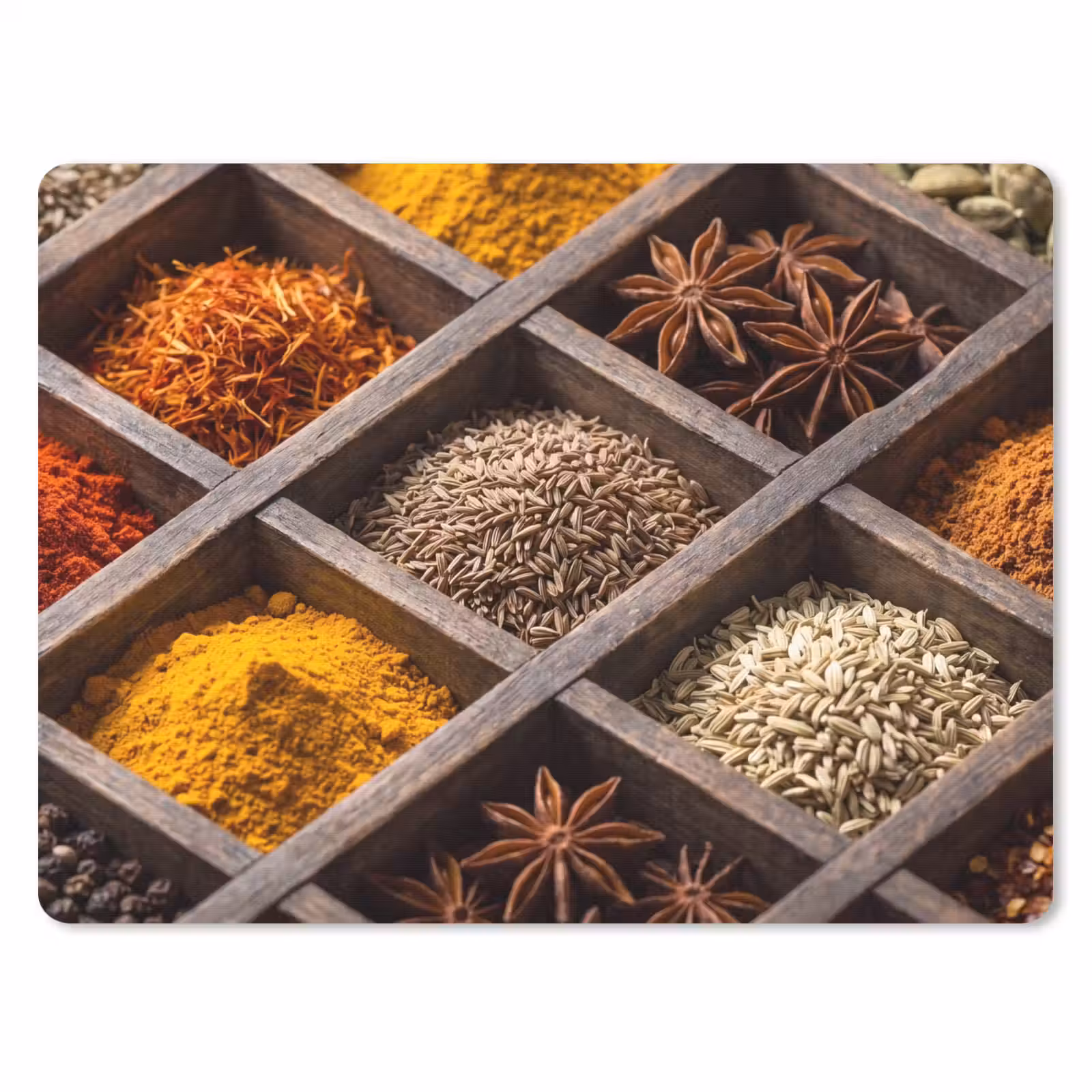 Muismat - Kruiden - Houten - Eten — 1