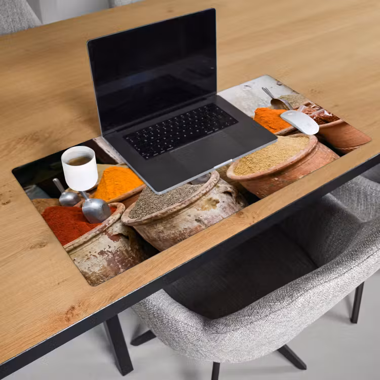 Bureau onderlegger - Kruiden - Potten - Oosters — 3