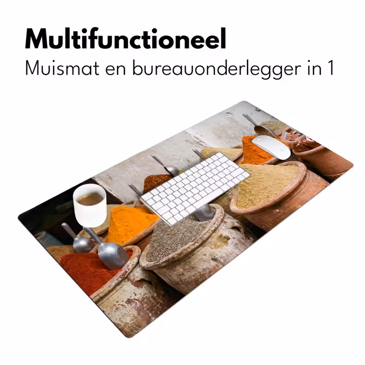 Bureau onderlegger - Kruiden - Potten - Oosters — 7