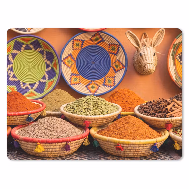 Muismat - Eten - Kleurrijk - Cultuur — 1