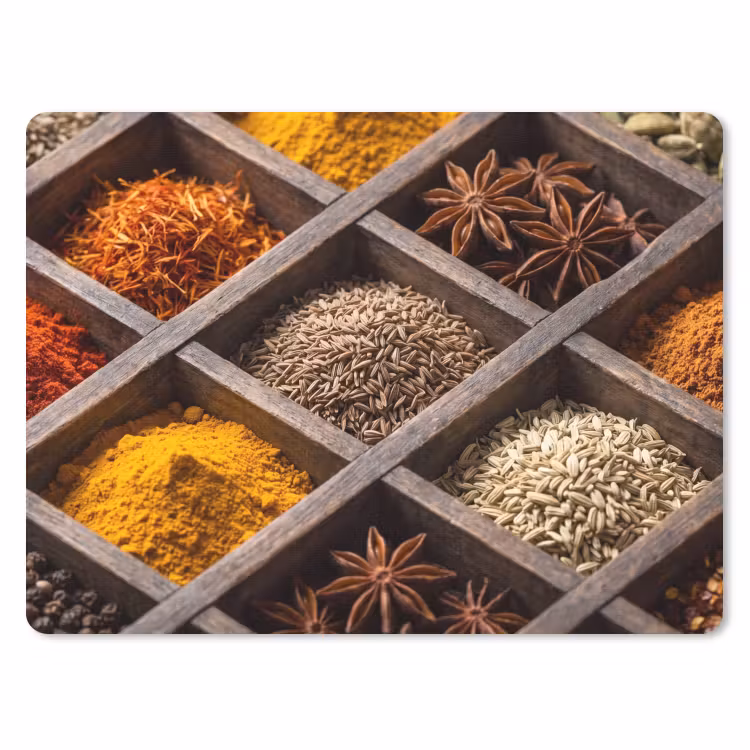 Muismat - Kruiden - Houten - Eten — 1