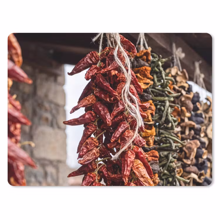 Muismat - Rode pepers - Eten — 1