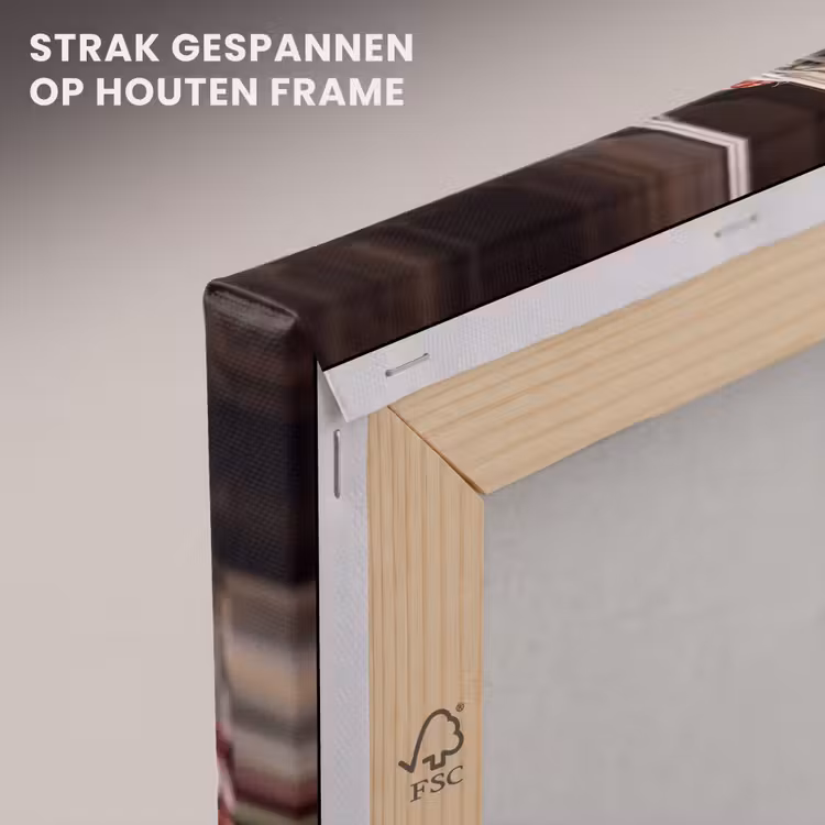 Canvas schilderij - Rode pepers - Eten — 6