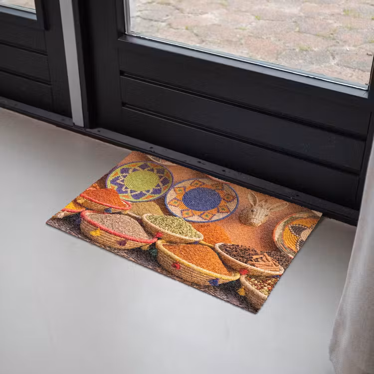 Deurmat - Eten - Kleurrijk - Cultuur — 2