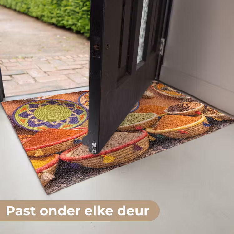 Deurmat - Eten - Kleurrijk - Cultuur — 7