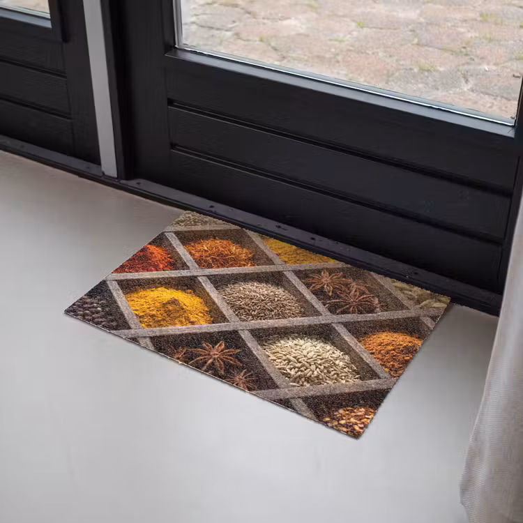 Deurmat - Kruiden - Houten - Eten — 2