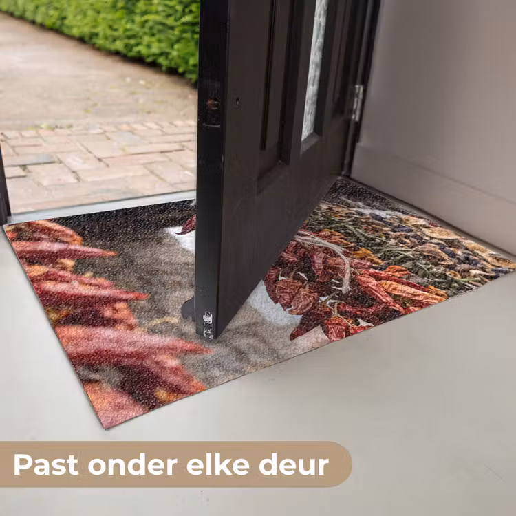 Deurmat - Rode pepers - Eten — 7