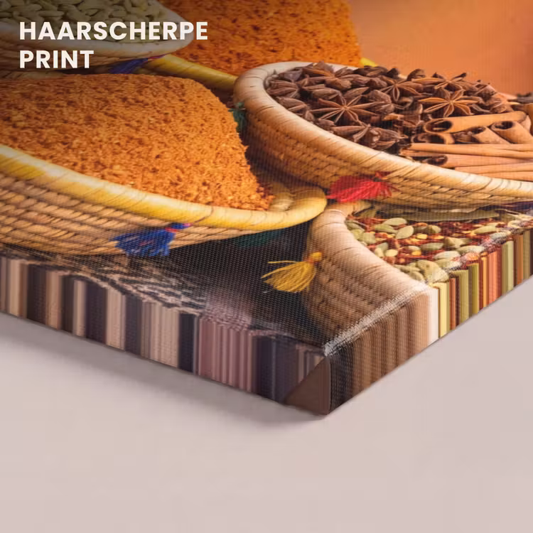 Canvas schilderij - Eten - Kleurrijk - Cultuur — 4