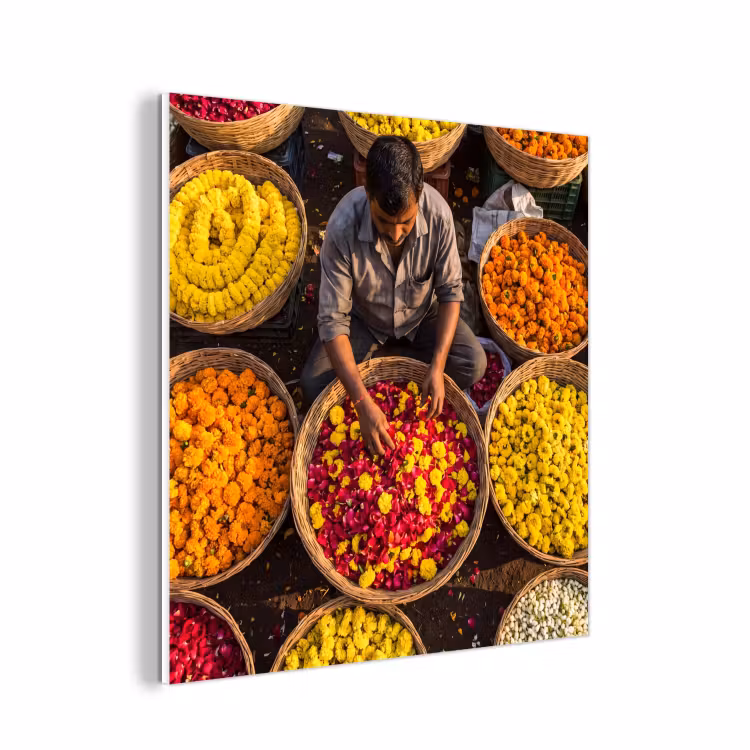 Forex - Bloemen - Markt - Kleurrijk — 1