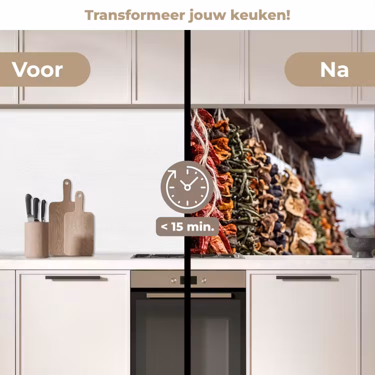 Keuken achterwand - Rode pepers - Eten — 2