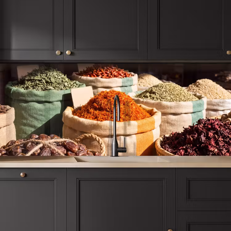Keuken achterwand - Kruiden - Markt - Kleurrijk — 6