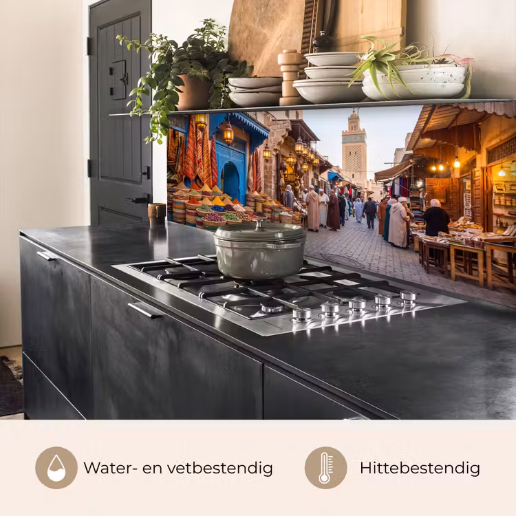 Keuken achterwand - Markt - Oosters - Kleurrijk — 3