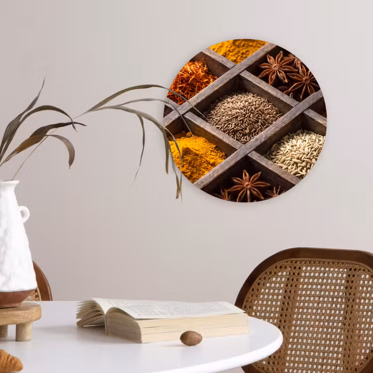 Muurcirkel - Kruiden - Houten - Eten — 4