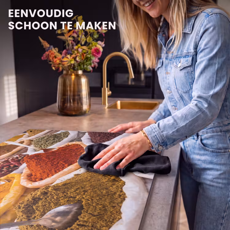Inductie beschermer en spatscherm (2in1) - Kruiden - Markt - Eten — 5