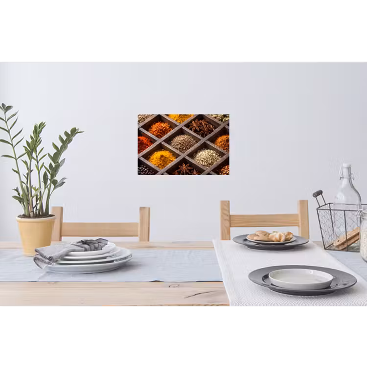 Muursticker - Kruiden - Houten - Eten — 3